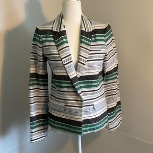 Joie Multicolor Striped Women's Blazer